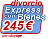 divorcio express con bienes
